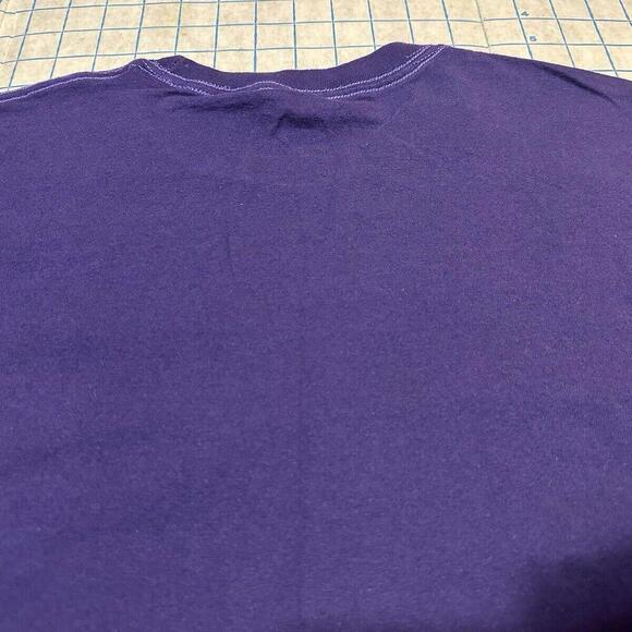 UW Washington Huskies Purple 80’s Wolf T-Shirt Men’s Size Large Y2K VTG Champion - Picture 8 of 13